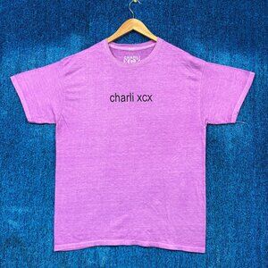 Charli XCX Everything Is Romantic Purple T-Shirt Size Medium